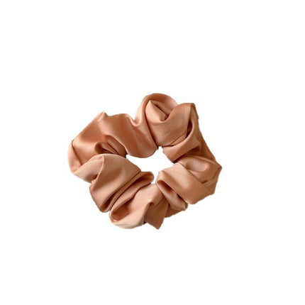 Large Scrunchies Silk Satin Elastic Hair Hair Bands Rope Tie Ponytail Accessory - Aimall