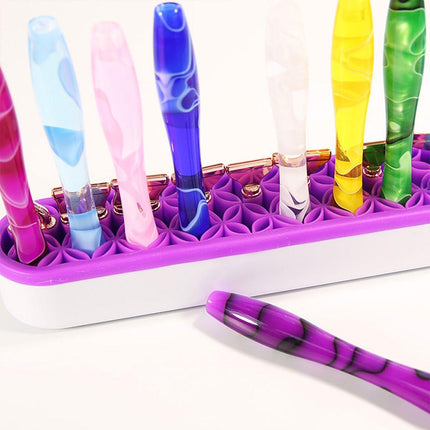 Silicone Makeup Organizer Cosmetic Storage Box Lipstick Brush Holder Desktop Box