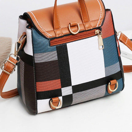 Large Capacity Shoulder Bag Backpack Casual School Bag Travel and Daily Use