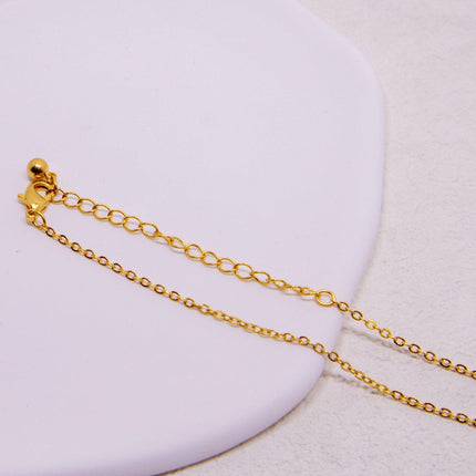 Vintage Bohemian Floral Round Pendant Necklace Women Fashion Chain Jewelry