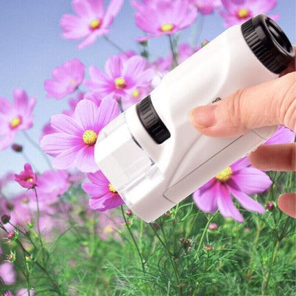 Pocket Microscope Science Toys Educational Microscope Kit for Kids Portable TM - Aimall