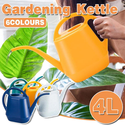 4L Long Spout Watering Can Durable Gardening Tool for Home Plants and Flowers