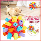 Snuffle Ball Interactive Dog Toy Portable Foraging Skills Slow Feeder Training - Aimall