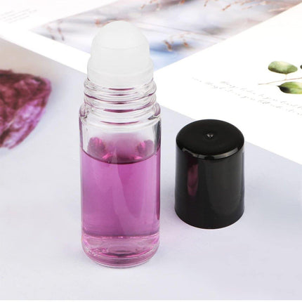 16X Clear Glass Roll On Bottle 30ml Extra Large Roller Ball Perfume Oil Underarm