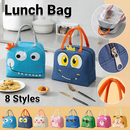 Oxford Portable Insulated Thermal Cooler Lunch Box Carry Picnic Case Storage Bag - Aimall