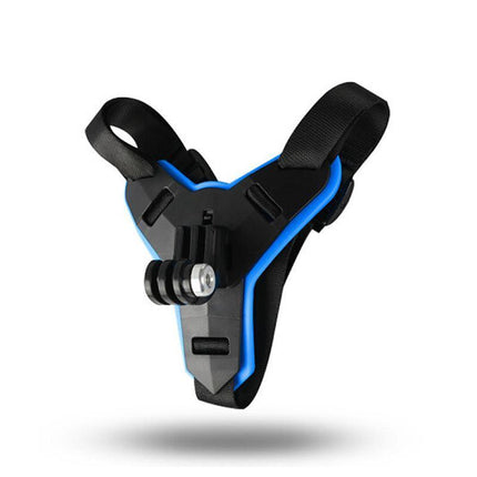 Helmet Chin Mount Holder Motorcycle Strap For GoPro Hero 9/8/7/6/5 Sports Camera - Aimall