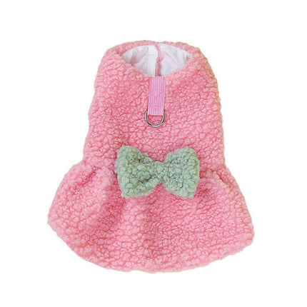 Spring Fall Pet Dog Clothes Cotton Skirt Puppy Dress for Small Medium Large Dogs