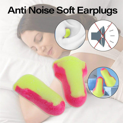 Noise Cancelling Sleep Earplug Anti-snoring Learning Soundproof Reusable Earplug