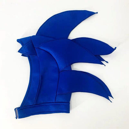 Kids Sonic The Hedgehog Jumpsuit Cosplay Costume Fancy Dress Christmas Wear Hat AU - Aimall