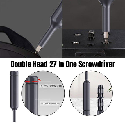 27 in 1 Multifunctional Precision Screwdriver Set Portable Repair Tool Kit
