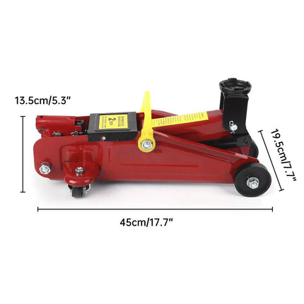 2Ton Hydraulic Lift Tool for Tire Change Heavy Duty Vehicle Support for Auto Repair