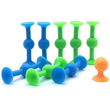 9x Pop Sucker Darts Throwing Family Interactive Toy Trickshot Stick Table Game - Aimall