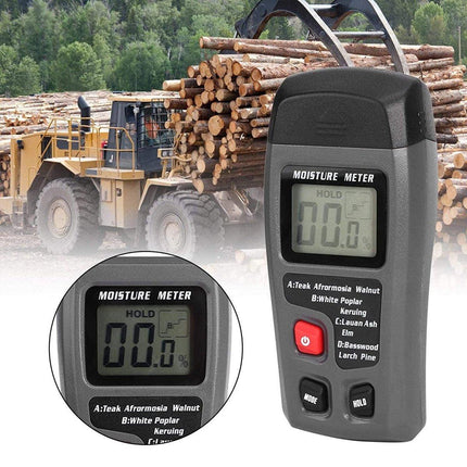 Digital Wood Moisture Meter Accurate Humidity Tester for Lumber and Firewood