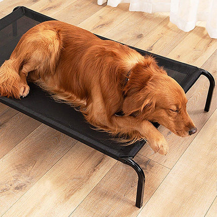 Heavy Duty Pet Raised Bed Elevated Trampoline Hammock Cat Dog Raised Deluxe