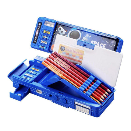 Astronaut Multifunctional Pencil Case for Stationery School Supplies Organiser