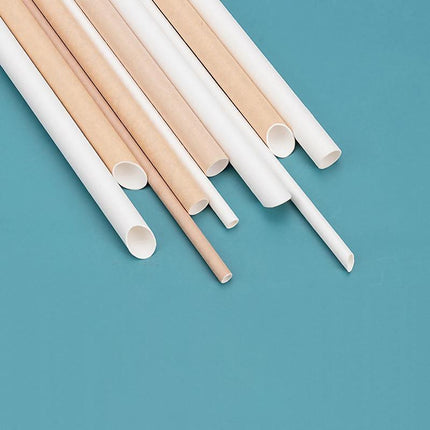 1000-2000pcs Colourful Paper Drinking Straws FOIL Metallic Party BULK SALES - Aimall