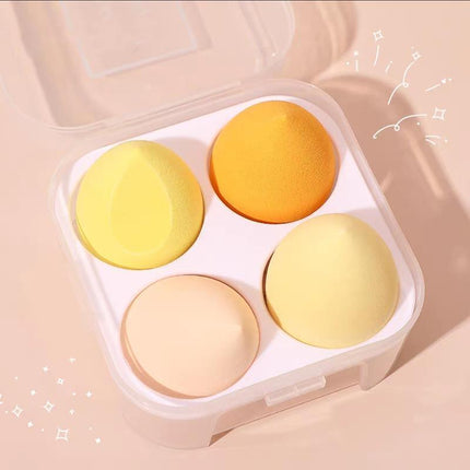 4PCS Beauty Blender Cosmetic Foundation Sponges Makeup Puff Eggs Flawless Tools - Aimall