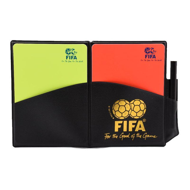 New Sport Football Soccer Referee Wallet Notebook with Red Card and Yellow Card - Aimall