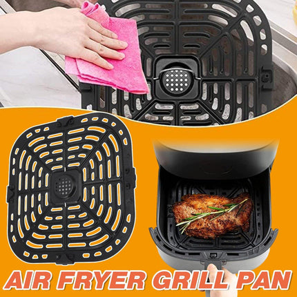Air Fryer Accessories Set Steamer Sheet Grease Trap Grill Pan for Cooking