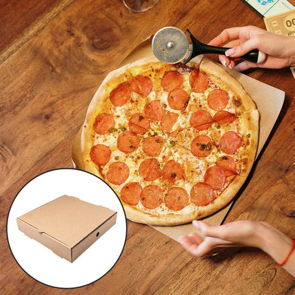 25pcs Break Resistant Pizza Boxes for Cooking Takeout and Food Delivery Needs
