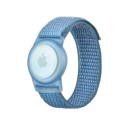 For Apple AirTag Case Protective Cover Wristband Nylon Air Tag Band Anti-lost L Size - Aimall