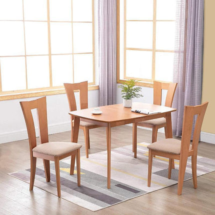 Stretch Dining Room Chair Seat Covers Slip Jacquard Removable Washable Slipcover - Aimall