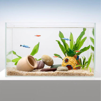 Natural Quartz Sand Aquarium Decoration Natural Fish Tank Base Sand River Stone - Aimall