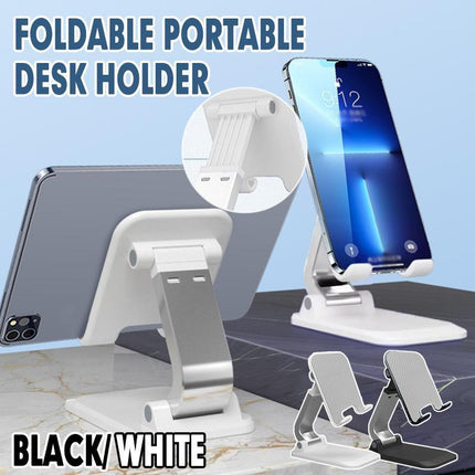 Adjustable Foldable Tablet Stand Desktop Holder Mount Mobile Phone iPad iPhone - Aimall