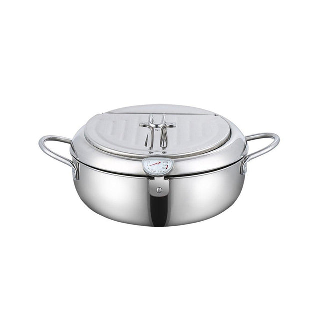 304 Stainless Steel Japanese Tempura Household Oil Saving Frying Fryer Nonstick