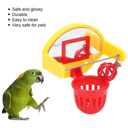 Parrot Bird Toy Training Basketball Intelligence Training Toy Small Medium Birds