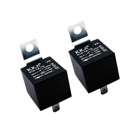 10X 40/30 Amp 12V Car SPDT Automotive Relay DC 5 Pin 5 Wires W/ Harness Socket - Aimall