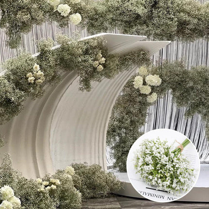16pcs Artificial Foam Full Star Flowers Wedding Bouquet Home Decor Simulation