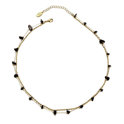 Vintage Black Necklace for Women Gothic Fashion Jewelry Statement Choker Gift