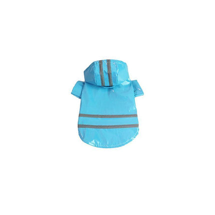 L Size Outdoor Hoodies Jacket Waterproof Pet Dog Clothes Puppy Raincoat Rain Coat - Aimall