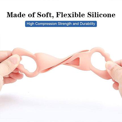 4pcs Universal Silicone Bottle Handle Easy Grip Handles for Water Bottles Cups