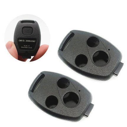 Car 3-Button Key Remote Case Shell Fob For Honda Civic Accord CRV Integra Legend - Aimall
