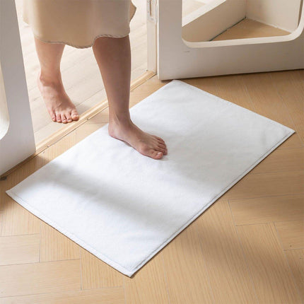 6PCS Absorbent Non Slip Bathroom Floor Mat Towel 50x80cm for Hotel Home Use
