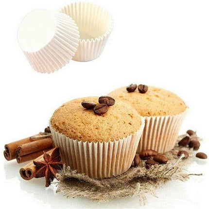 Patty Pans Muffin Cases Choc 600/Pk Cake Boards Cupcake Liners Boxes Baking Cups - Aimall