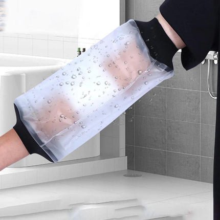 Reusable Waterproof Elbow Sleeve for Shower Bath – Keep Bandages Dry