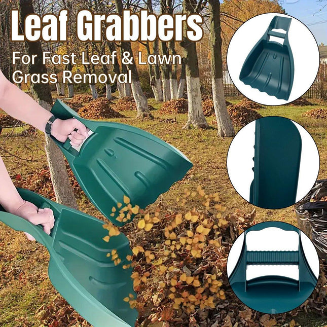 1pc Outdoor Garden Rake Lightweight Plastic Portable Tool for Easy Leaf Cleaning