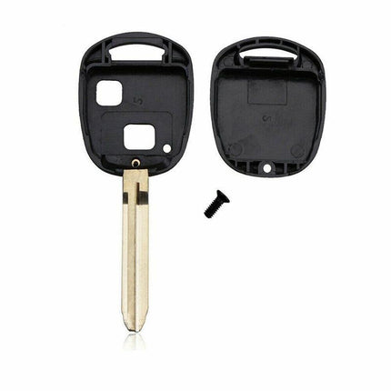 For TOYOTA Car key Remote case/shell for Prado Avensis Corolla Rav Kluger Tarago - Aimall