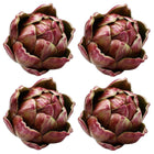 4PCS Artificial Succulent Plant French Lily Artichoke Head Household Room Decor