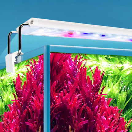 LED Colour Changing Aquarium Light Fish Tank Water Bracket Lamp Clip