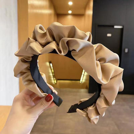 Casual Women Soft Hairband Wide Side Headband Hair Hoop Fashion Accessories - Aimall