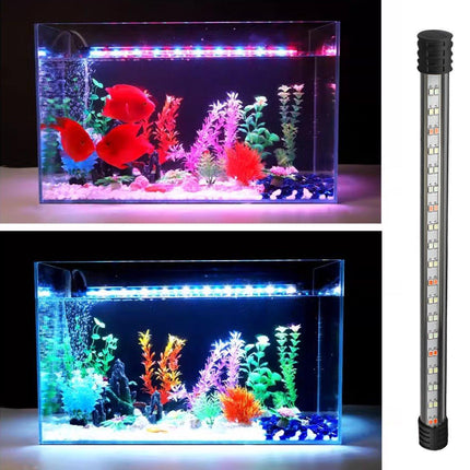 Aquarium Fish Tank Light LED Waterproof Full Spectrum Aqua Lamp RGB
