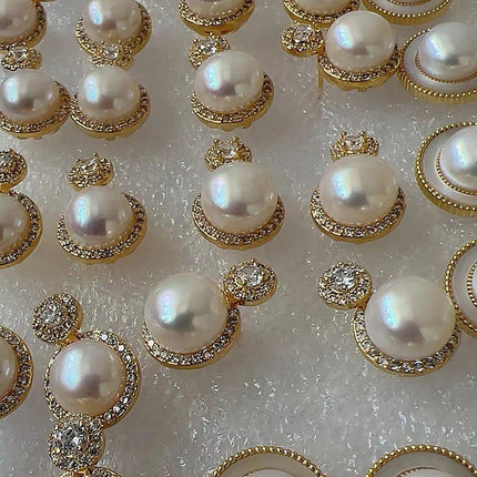Exquisite French Style Socialite Earrings Fashion Jewelry Elegant Statement