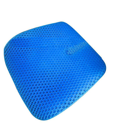 Gel Honeycomb Seat Comfort Cushion Flex Back Support Spine Protector Pain Relief - Aimall