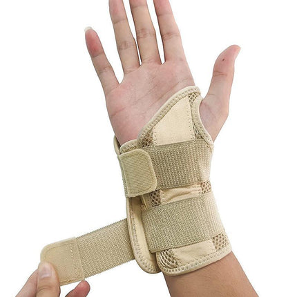 1Pair Carpal Tunnel Wrist Brace Night Sleep Wrist Support Wrist Splint Pain - Aimall