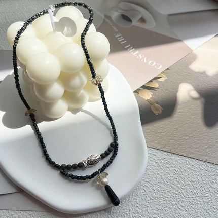 Natural Earth Colour Stone Necklace For Women Handmade Bohemian Jewelry Fashion