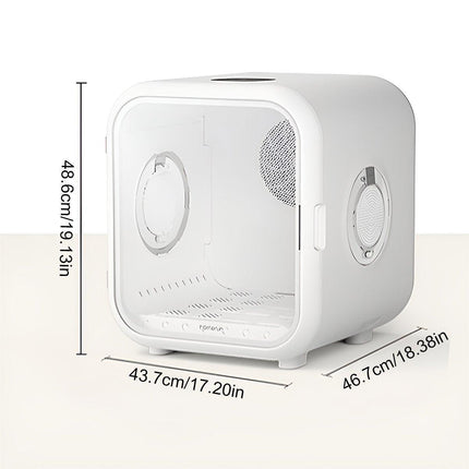 62L Smart Pet Hair Dryer Box Automatic Dryer for Cats and Small Pets Safe Use